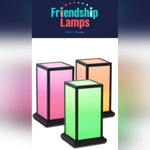 NEW Set of 2 Friendship Lamps Great gift!